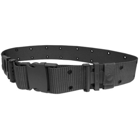AMA Combat Utility Belt w/ Adjustable Straps - BLACK
