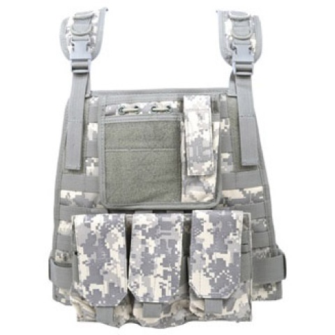 AMA Airsoft MOLLE High Speed Modular Plate Carrier - ACU