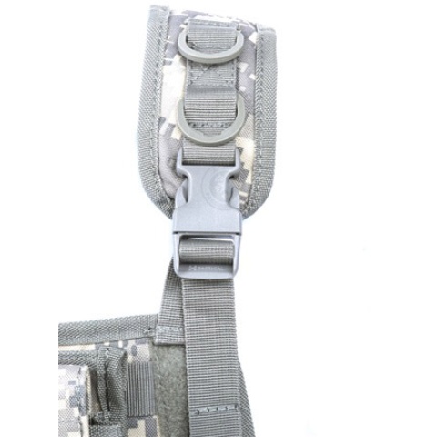 AMA Airsoft MOLLE High Speed Modular Plate Carrier - ACU