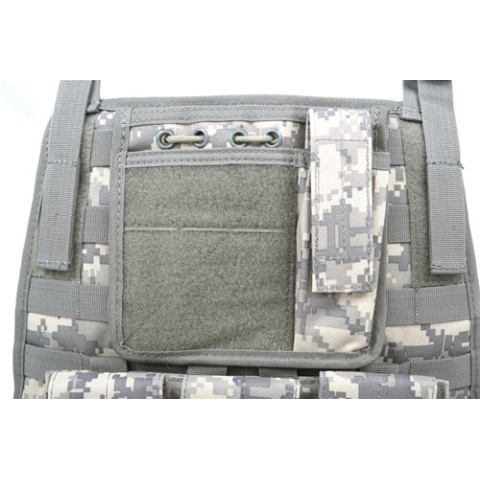 AMA Airsoft MOLLE High Speed Modular Plate Carrier - ACU