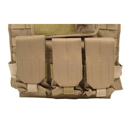 AMA Airsoft MOLLE High Speed Modular Plate Carrier - TAN