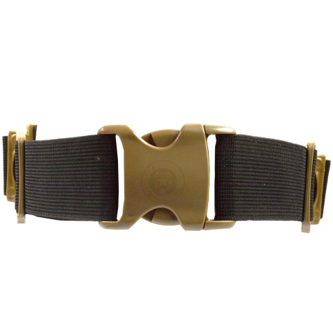 G-Force Airsoft Full Face Mask w/ Fan Powered Ventilation - TAN