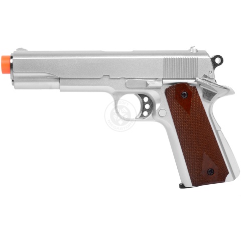 HFC HG121S 1911A1 Gas Airsoft Pistol (Color: Silver)