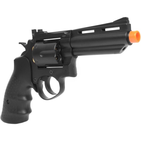 HFC .357 Style Gas Non Blowback Airsoft Compact Revolver - BLACK