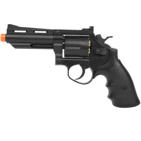 HFC .357 Style Gas Non Blowback Airsoft Compact Revolver - BLACK