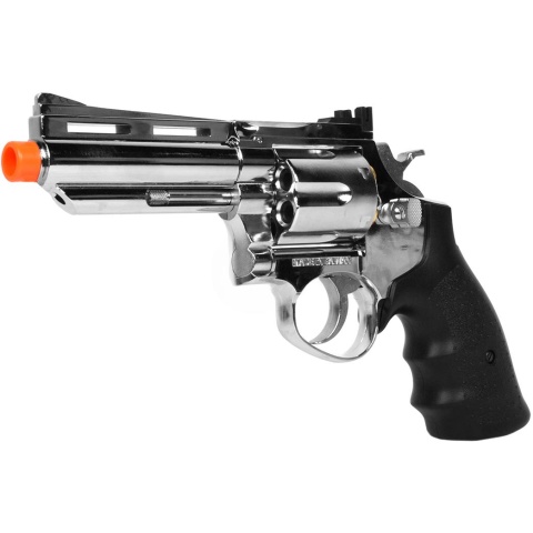 HFC .357 Style Gas Non Blowback Airsoft Compact Revolver - SILVER