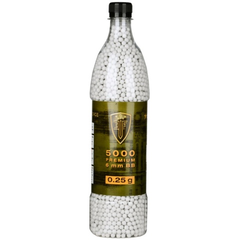 Elite Force 0.25g 5000 Round Premium 6mm Airsoft BBs