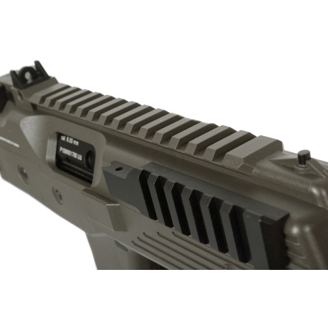330 FPS KWA KMP9 Gas Blowback SMG Gun w/ NS2 System - Ranger Gray - (DISCONTINUED)