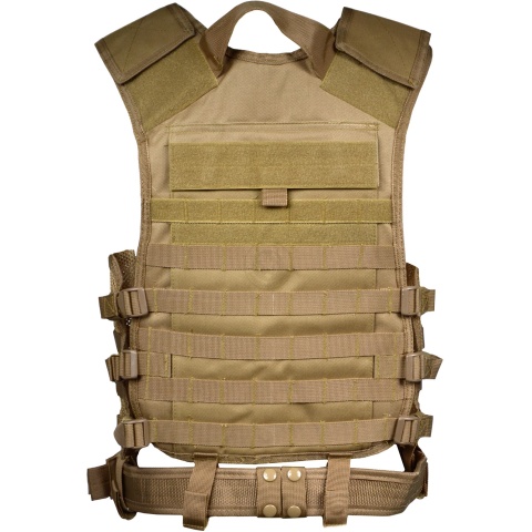 NcStar MOLLE / PALS Modular Tactical Vest - TAN