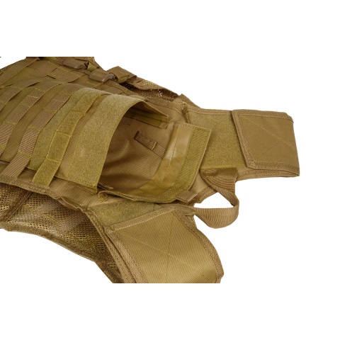 NcStar MOLLE / PALS Modular Tactical Vest - TAN