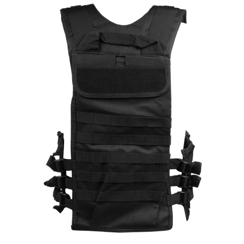 NcStar MOLLE Modular Chest Rig w/ Integrated Hydration Pouch - BLACK