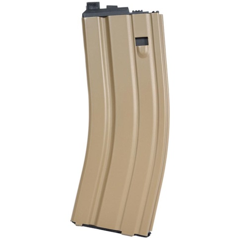 WE Tech FN Herstal 30rd SCAR MK16-L Airsoft CO2 Magazine - TAN