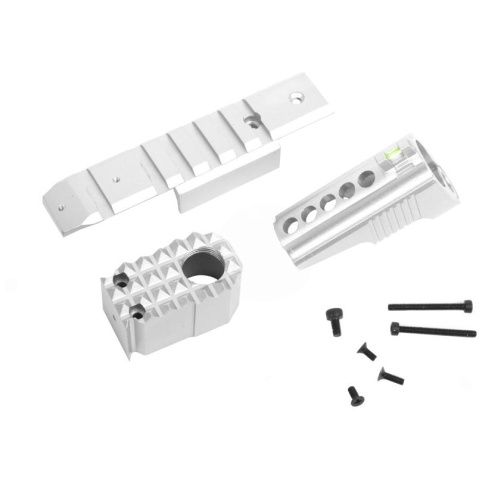 WE Tech Full Metal 1911 Style Tenderizer Compensator - SILVER
