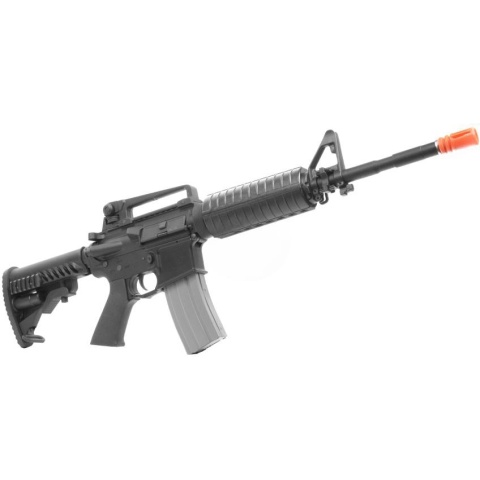 Airsoft Megastore Armory Full Metal AMR-4 A1 EBB AEG w/ MOSFET - BLACK - DISCONTINUED