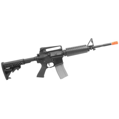 Airsoft Megastore Armory Full Metal AMR-4 A1 EBB AEG w/ MOSFET - BLACK - DISCONTINUED