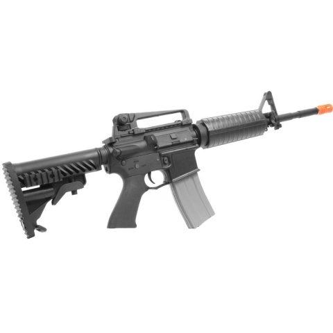 Airsoft Megastore Armory Full Metal AMR-4 A1 EBB AEG w/ MOSFET - BLACK - DISCONTINUED