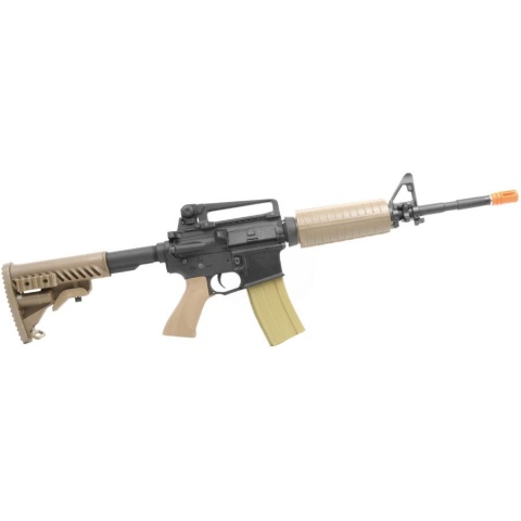 Airsoft Megastore Armory Full Metal AMR-4 A1 EBB AEG + MOSFET - DESERT - DISCONTINUED