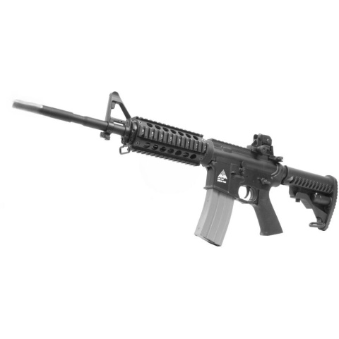 Airsoft Megastore Armory Metal AMR-4 RIS EBB AEG w/ MOSFET - BLACK - DISCONTINUED