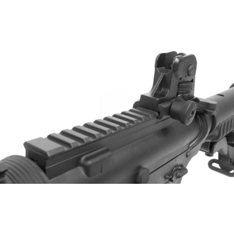 Airsoft Megastore Armory Metal AMR-4 RIS EBB AEG w/ MOSFET - BLACK - DISCONTINUED