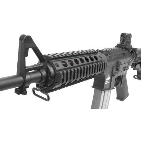 Airsoft Megastore Armory Metal AMR-4 RIS EBB AEG w/ MOSFET - BLACK - DISCONTINUED