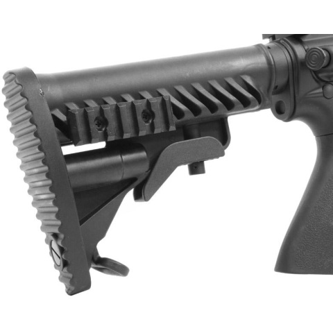 Airsoft Megastore Armory Metal AMR-4 RIS EBB AEG w/ MOSFET - BLACK - DISCONTINUED