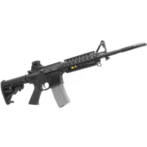 Airsoft Megastore Armory Metal AMR-4 RIS EBB AEG w/ MOSFET - BLACK - DISCONTINUED