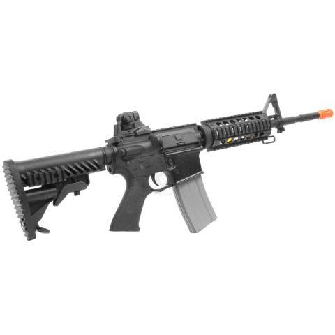 Airsoft Megastore Armory Metal AMR-4 RIS EBB AEG w/ MOSFET - BLACK - DISCONTINUED