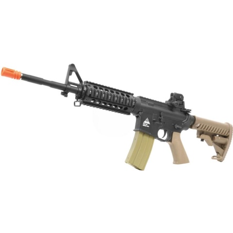 Airsoft Megastore Armory Metal AMR-4 RIS EBB AEG w/ MOSFET - DESERT - DISCONTINUED