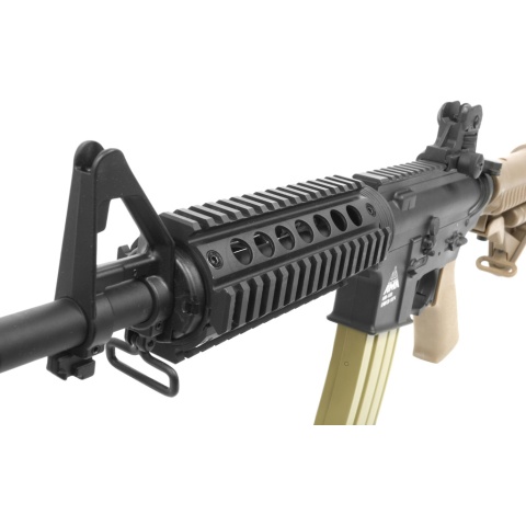 Airsoft Megastore Armory Metal AMR-4 RIS EBB AEG w/ MOSFET - DESERT - DISCONTINUED