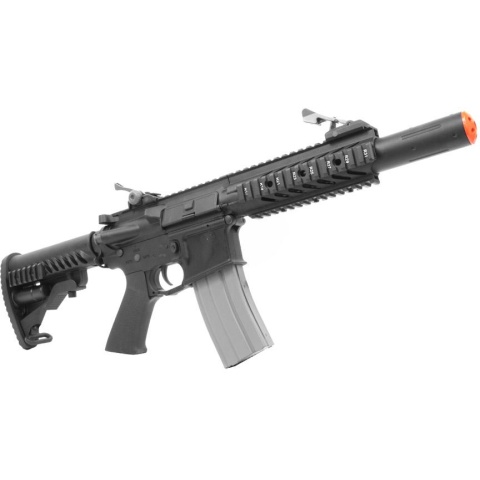 Airsoft Megastore Armory Full Metal AMR-4 SD EBB AEG w/ MOSFET - BLACK - DISCONTINUED