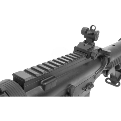 Airsoft Megastore Armory Metal AMR-4 CQBR EBB AEG w/ MOSFET - BLACK - DISCONTINUED