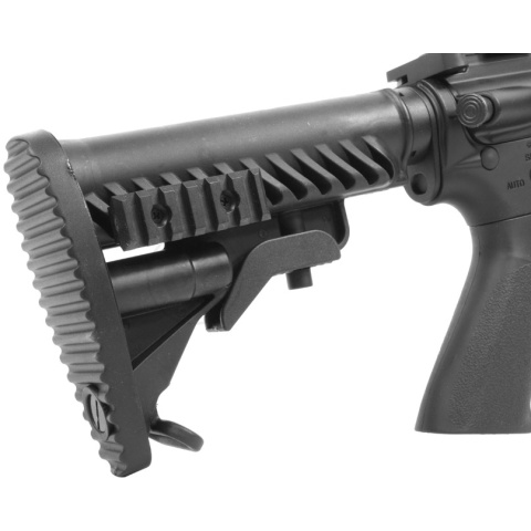 Airsoft Megastore Armory Metal AMR-4 CQBR EBB AEG w/ MOSFET - BLACK - DISCONTINUED