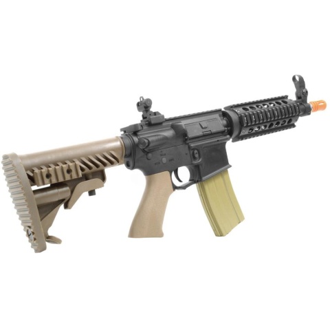 Airsoft Megastore Armory Full Metal AMR-4 CQBR EBB AEG w/ MOSFET - DESERT - DISCONTINUED