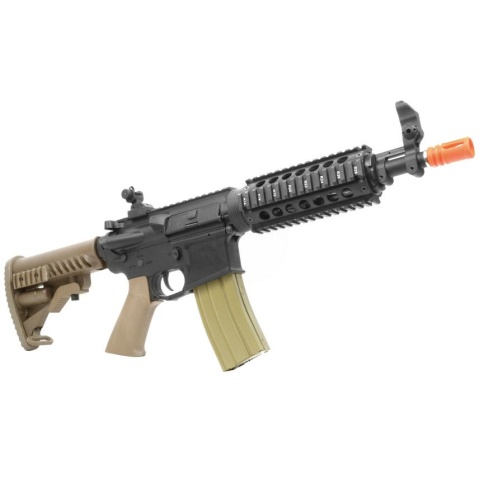 Airsoft Megastore Armory Full Metal AMR-4 CQBR EBB AEG w/ MOSFET - DESERT - DISCONTINUED