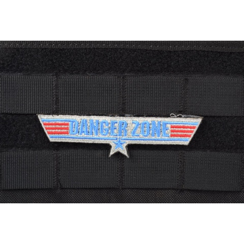 AMS Danger Zone Patch - Full Color - Premium Hi-Fidelity Series