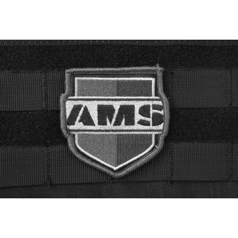 AMS SHIELD Patch - BLACK/ SWAT - Premium Hi-Fidelity Patch Series