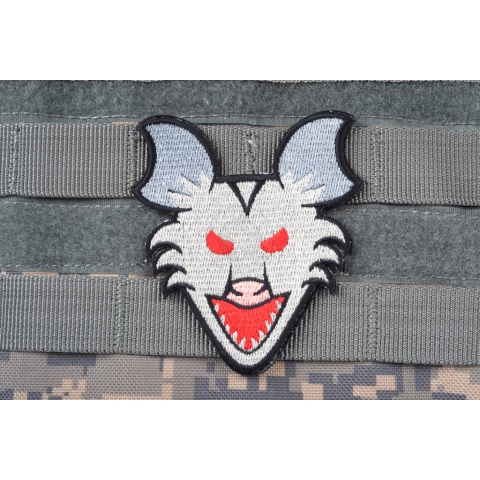 AMS Angry Possum Patch: Hi-Fidelity Patch Series - GRAY/ WHITE