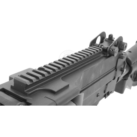 Atlas Custom Works Full Metal MK46 SAW Airsoft Machine Gun AEG - BLACK