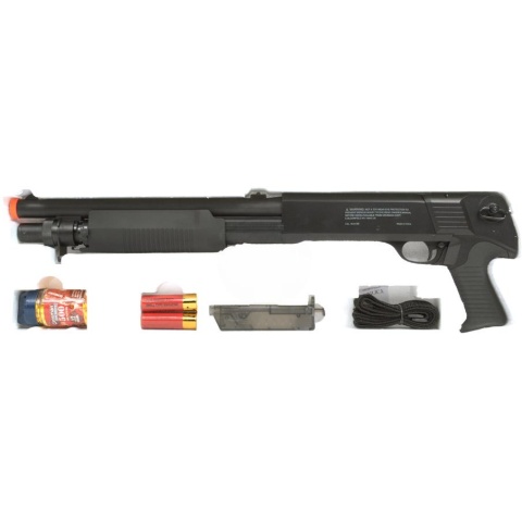 350 FPS Crosman Stinger S34P Multi-Shot Triple Burst Airsoft Tactical Shotgun