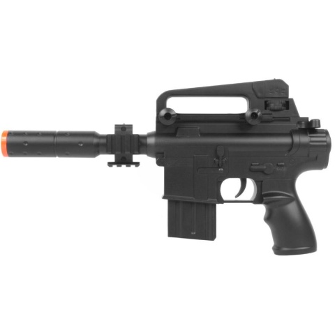 DE M304 Tactical M4 SD Airsoft Spring Pistol - w/ Accessory Rails
