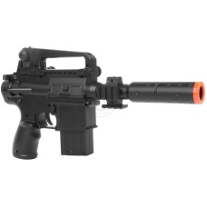 DE M304 Tactical M4 SD Airsoft Spring Pistol - w/ Accessory Rails