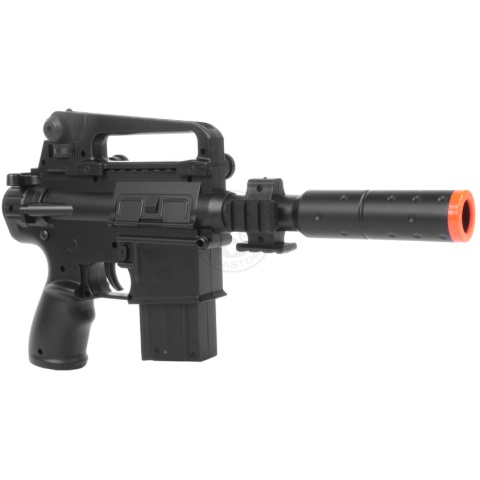 DE M304 Tactical M4 SD Airsoft Spring Pistol - w/ Accessory Rails