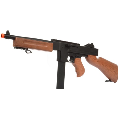 300 FPS DE Airsoft M1A1 Railed Thompson Spring Rifle