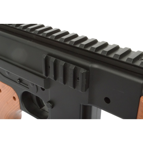 300 FPS DE Airsoft M1A1 Railed Thompson Spring Rifle