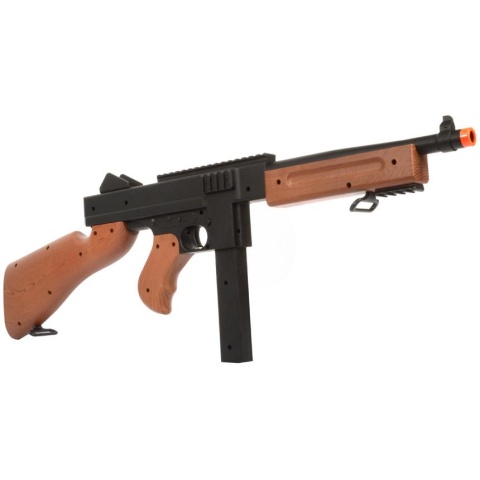 300 FPS DE Airsoft M1A1 Railed Thompson Spring Rifle