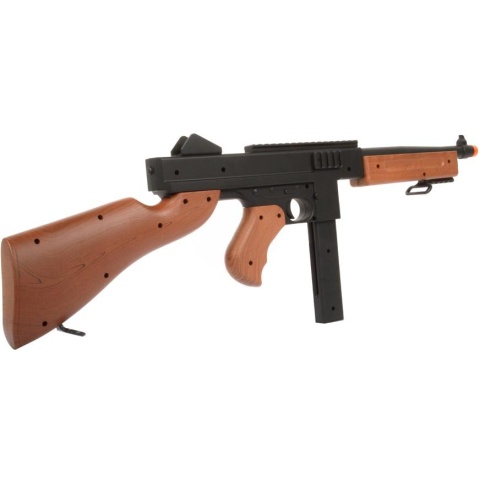 300 FPS DE Airsoft M1A1 Railed Thompson Spring Rifle