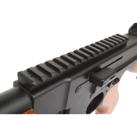 300 FPS DE Airsoft M1A1 Railed Thompson Spring Rifle