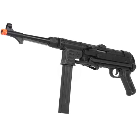 AGM WWII MP40 Airsoft AEG Rifle w/ Full Metal Rear Stock - BLACK