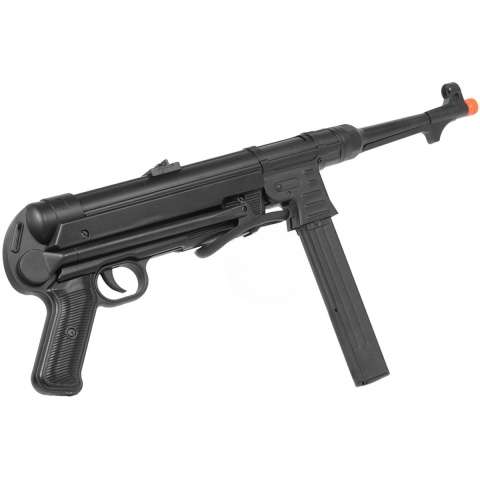 AGM WWII MP40 Airsoft AEG Rifle w/ Full Metal Rear Stock - BLACK