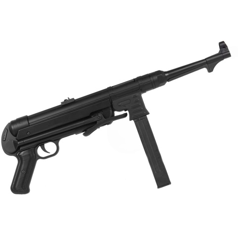 AGM WWII MP40 Airsoft AEG Rifle w/ Full Metal Rear Stock - BLACK